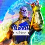 brasil stichers