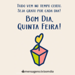 Figurinhas de bom dia quinta-feira