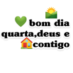 Figurinhas de Bom Dia Quarta-feira