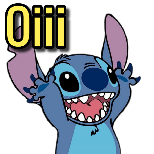 Reações Stitch - Figurinhas Para WhatsApp