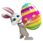 Figurinha comemoracoes pascoa feliz pascoa whatsapp